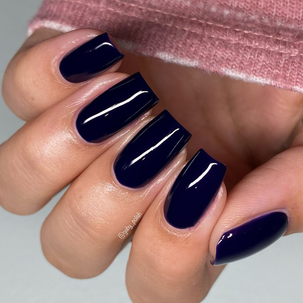 Navy blue nails || Mistero Milano
