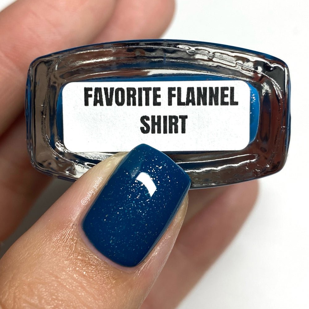 Favorite Flannel Shirt - Nail Polish - BLUSH