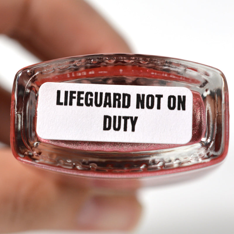 Lifeguard Not On Duty - Nail Polish - BLUSH