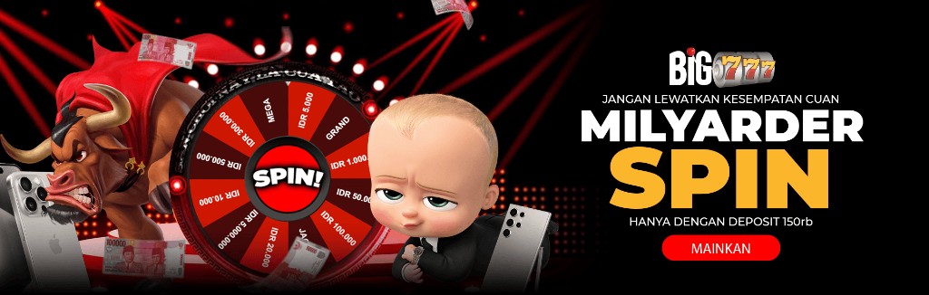 MILYARDER SPIN Hanya Dengan Deposit 150rb